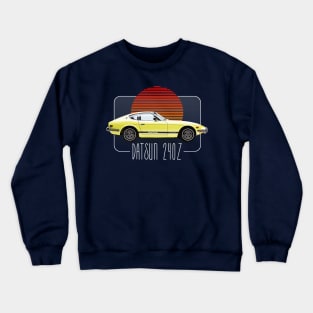 Datsun 240Z Retro Classic Car Lover Design Crewneck Sweatshirt